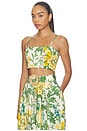 view 2 of 4 Seema Top in Flora Meadow Ivory