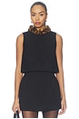 view 1 of 4 Gina Top in Cloud Tweed Black