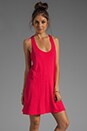 view 1 of 5 Tie Back Tank Dress in Ruby