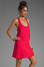 view 3 of 5 Tie Back Tank Dress in Ruby