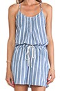 view 5 of 5 Wide Stripe Chambray Sundress in Chambray Multi