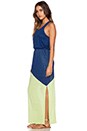 view 3 of 4 Two Tone Maxi Dress in Medium Cobalt