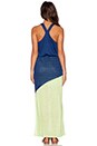 view 4 of 4 Two Tone Maxi Dress in Medium Cobalt