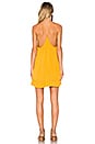 view 3 of 5 Dahna Strappy Embroidered Dress in Marigold