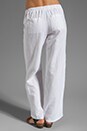 view 3 of 6 Linen Pant in White