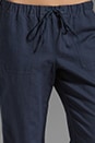 view 4 of 6 Linen Pant in Navy