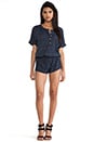 view 2 of 6 Romper in Navy