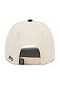 view 2 of 3 The Paye Tous Les Jours Snapback Hat in Navy & Creme