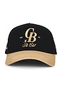 view 1 of 3 The Cb Ski Club Snapback Hat in Black & Khaki