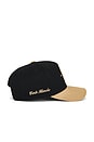 view 3 of 3 The Cb Ski Club Snapback Hat in Black & Khaki