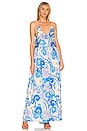 view 1 of 3 Anemone Silky Dress in Ocean
