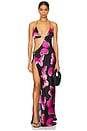 view 1 of 5 Villa Butterfly Maxi Dress in Monarch