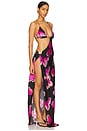 view 2 of 5 Villa Butterfly Maxi Dress in Monarch