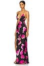 view 3 of 5 Villa Butterfly Maxi Dress in Monarch