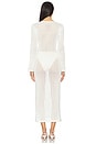 view 4 of 4 Godiva Butterfly Knit Dress in Pearl