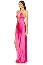 view 3 of 5 Villa Butterfly Maxi Dress in Barbie