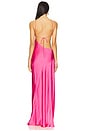 view 4 of 5 Villa Butterfly Maxi Dress in Barbie