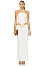 view 1 of 4 Imperial Orchid Maxi Dress in Pearl