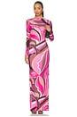 view 1 of 3 Empress Maxi Dress in Dolce Pink
