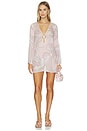 view 1 of 4 Lulu Moonstone Dress in Deco Pink