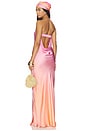 view 3 of 3 VESTIDO LENCERO LARGO SIN TIRANTES DUCHESS in Sorbet