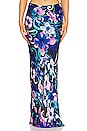 view 1 of 4 Miami Maxi Skirt in Hibiscus Blue