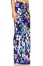 view 2 of 4 Miami Maxi Skirt in Hibiscus Blue