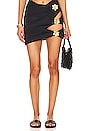 view 1 of 6 Coupe Cut Out Mini Skirt in Black