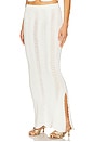 view 3 of 6 Soda Knit Maxi Skirt in Pearl