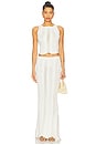 view 5 of 6 Soda Knit Maxi Skirt in Pearl