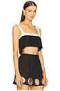 view 2 of 4 x REVOLVE Twiggy Top in Black & White