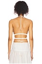 view 3 of 4 Spice Ruched Top in Pearl