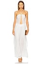 view 1 of 4 Coral Orchid Drape Top in Pearl