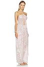 view 2 of 4 Coral Moonstone Drape Top in Deco Pink