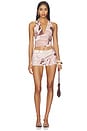 view 4 of 4 Eleganza Halter Top in Deco Mocha