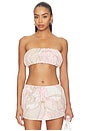 view 1 of 5 ТОП BANDEAU  in Deco Pink
