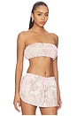 view 2 of 5 ТОП BANDEAU  in Deco Pink