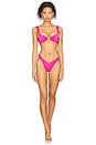 view 4 of 4 Sunkiss Bikini Bottom in Fuchsia