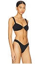 view 2 of 4 Abyss Bikini Top in Black