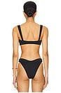 view 3 of 4 Abyss Bikini Top in Black