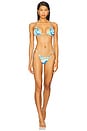view 4 of 4 x REVOLVE Midsummer String Bikini Bottom in Ocean Blue