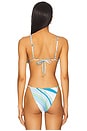 view 3 of 4 x REVOLVE Era Ruched Triangle Top in Ocean Blue
