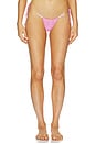 view 1 of 5 Essence Side Tie Bikini Bottom in Dahlia