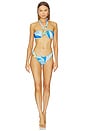 view 4 of 4 Corazon Halo Bikini Bottom in Dolce Blue