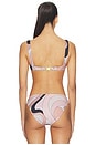 view 3 of 4 HAUT DE MAILLOT DE BAIN ARIEL in Mars Beige