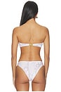 view 4 of 5 Coast Moonstone Bandeau Bikini Top in Deco Pink