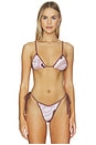 view 1 of 5 Thrills Bikini Top in Deco Mocha