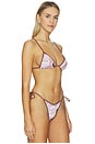 view 2 of 5 Thrills Bikini Top in Deco Mocha