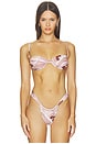 view 1 of 4 TOP BIKINI CON AROS PISCES in Deco Mocha