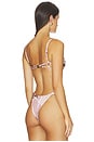 view 3 of 4 TOP BIKINI CON AROS PISCES in Deco Mocha